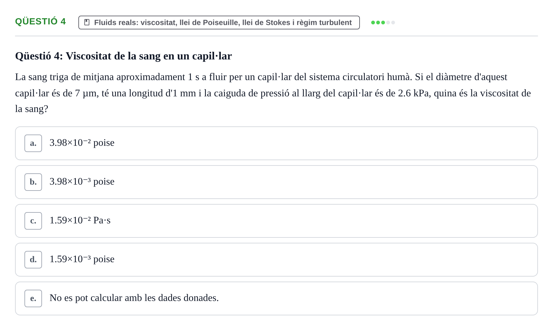 Enunciado: Ejercicio Qüestió 4 · Física UB 2021