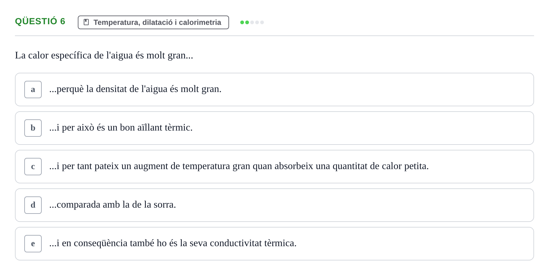 Enunciado: Ejercicio Qüestió 6 · Física UB 2021