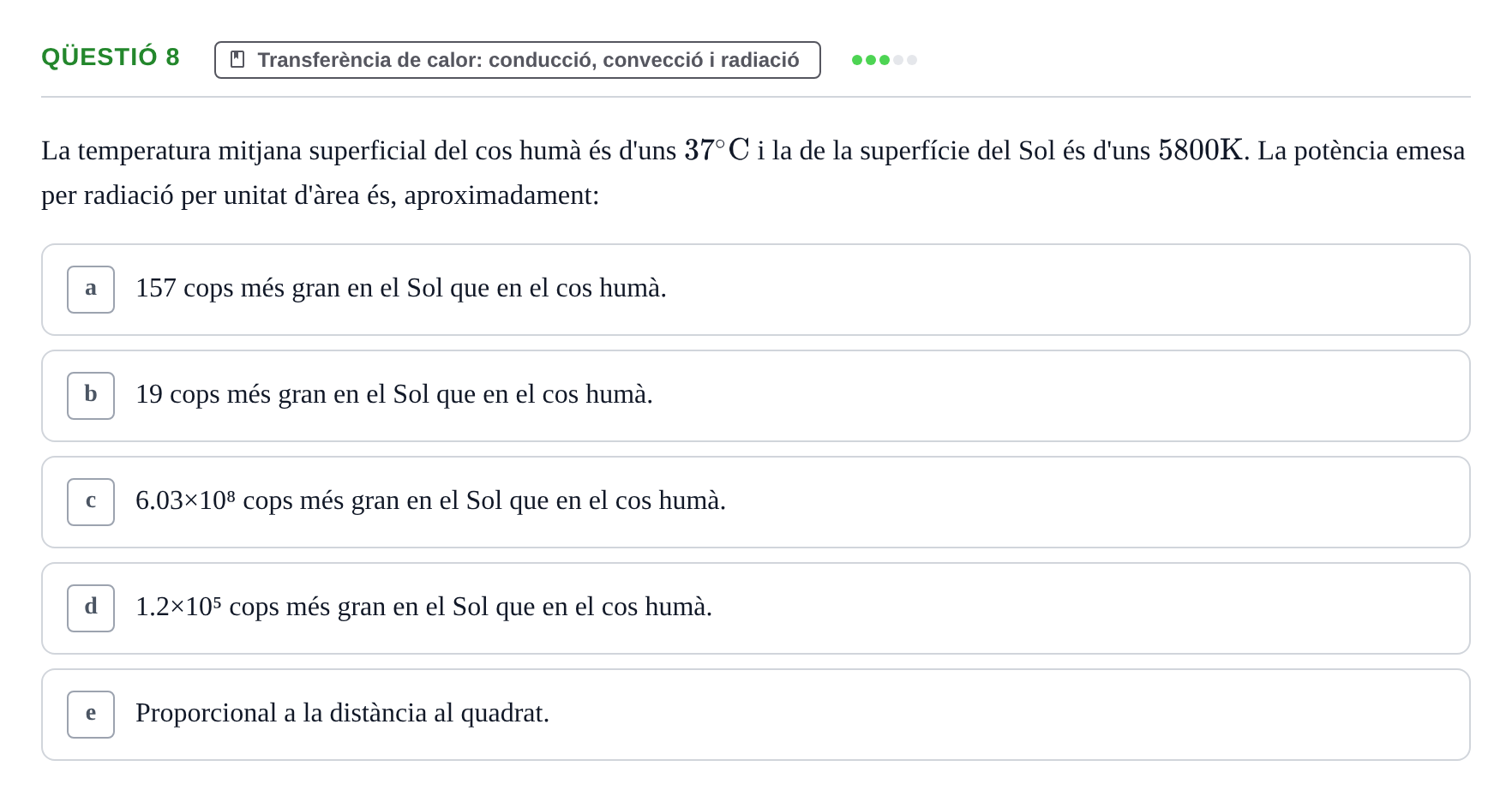 Enunciado: Ejercicio Qüestió 8 · Física UB 2021