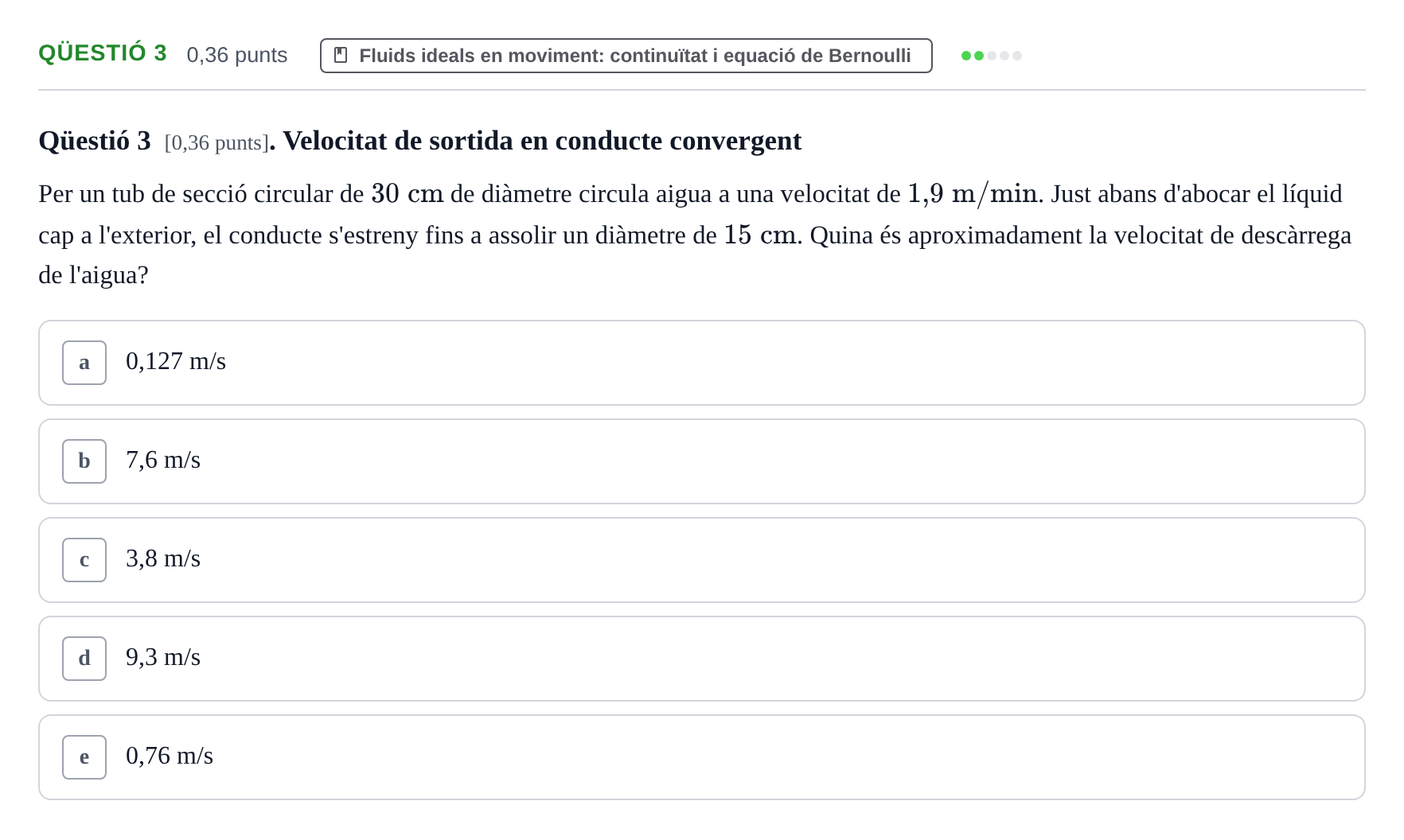 Enunciado: Ejercicio Qüestió 3 · Física UB 2024
