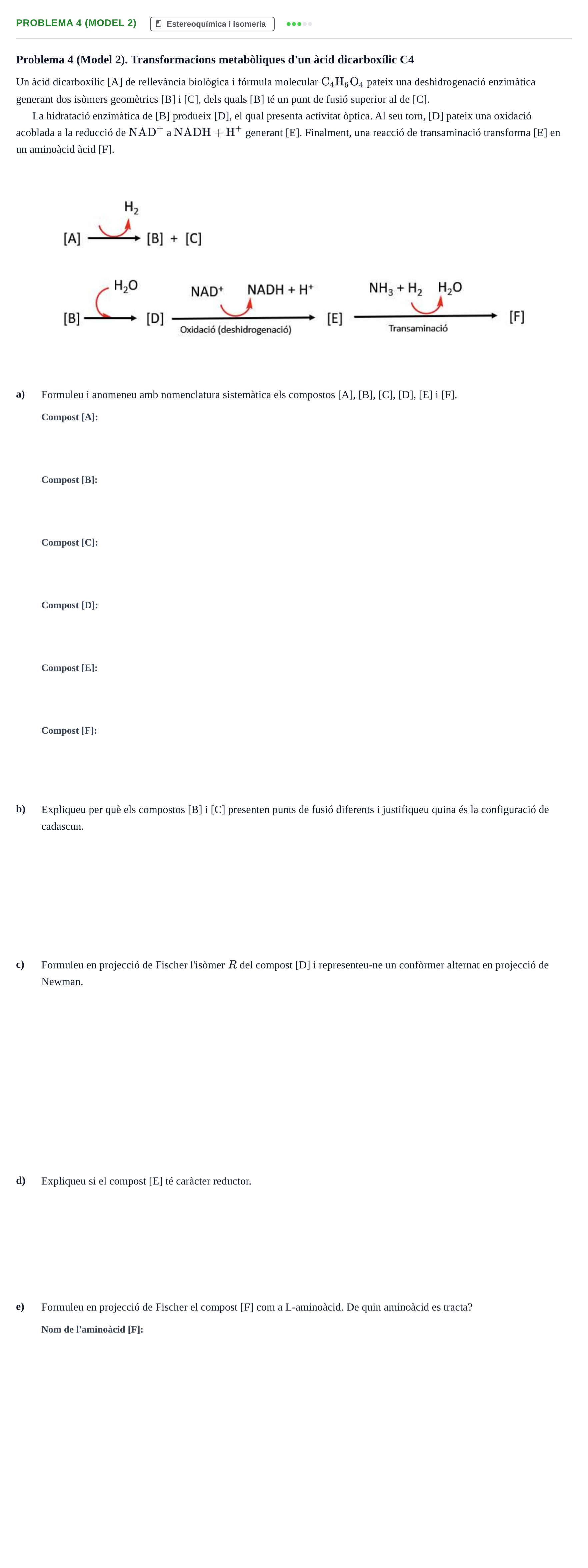Enunciado: Problema 4 (Model 2) · Química UB 2020
