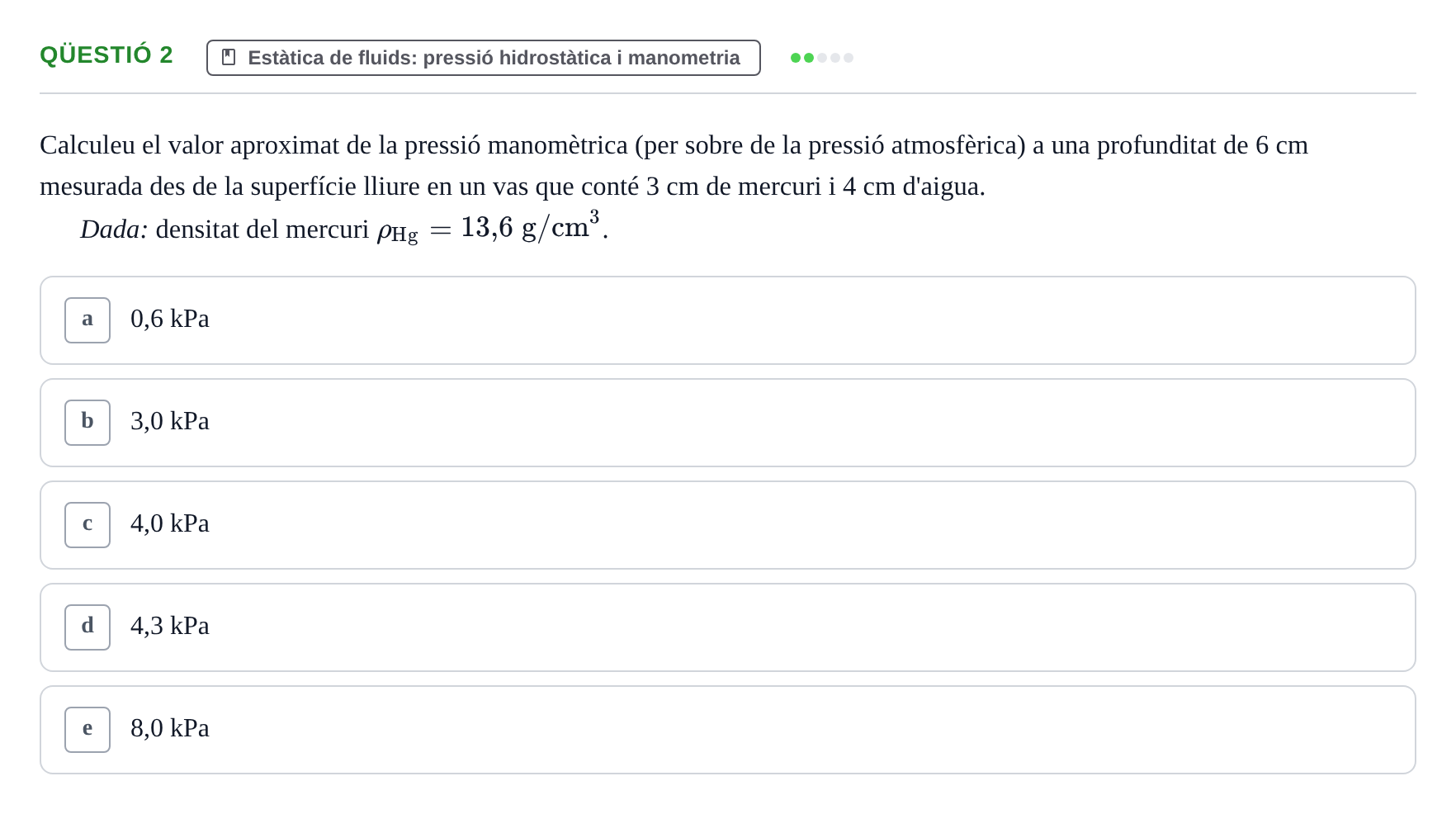 Enunciado: Ejercicio Qüestió 2 · Física UB 2014