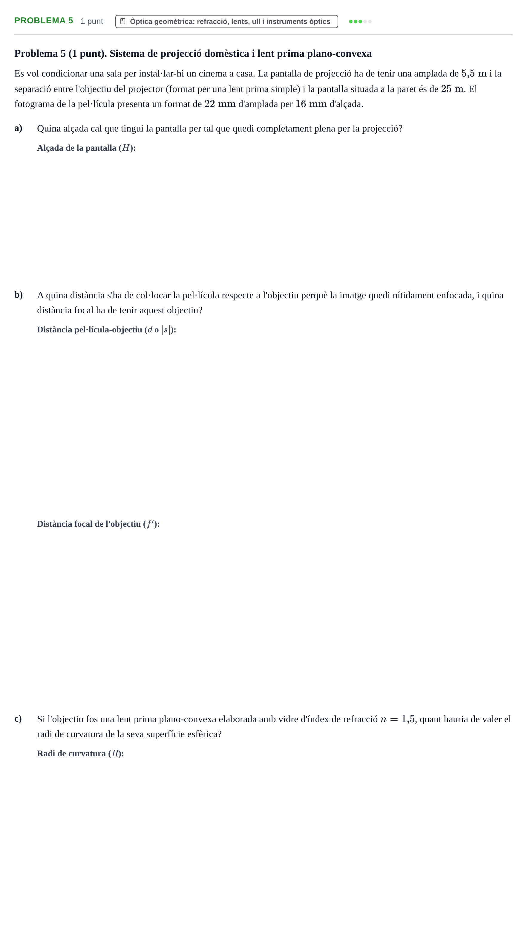 Enunciado: Problema 5 · Física UB 2015