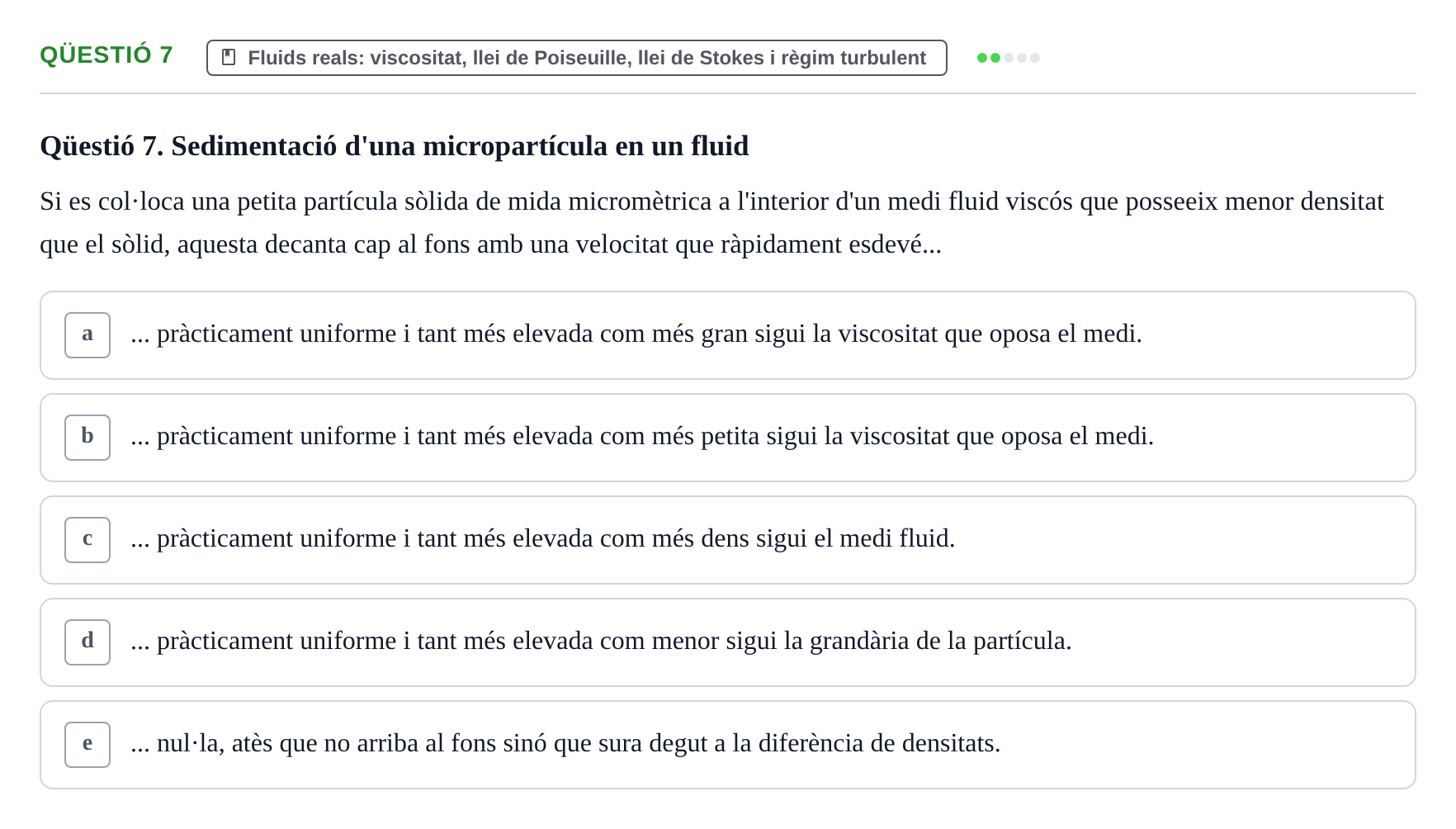 Enunciado: Ejercicio Qüestió 7 · Física UB 2012