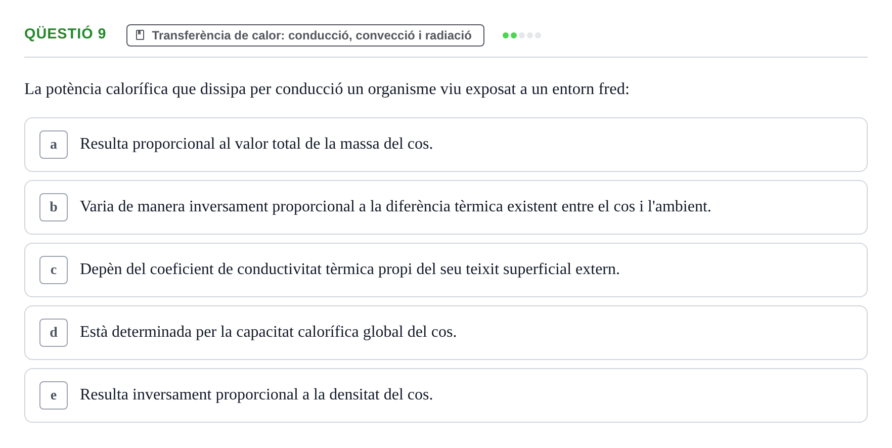 Enunciado: Ejercicio Qüestió 9 · Física UB 2012