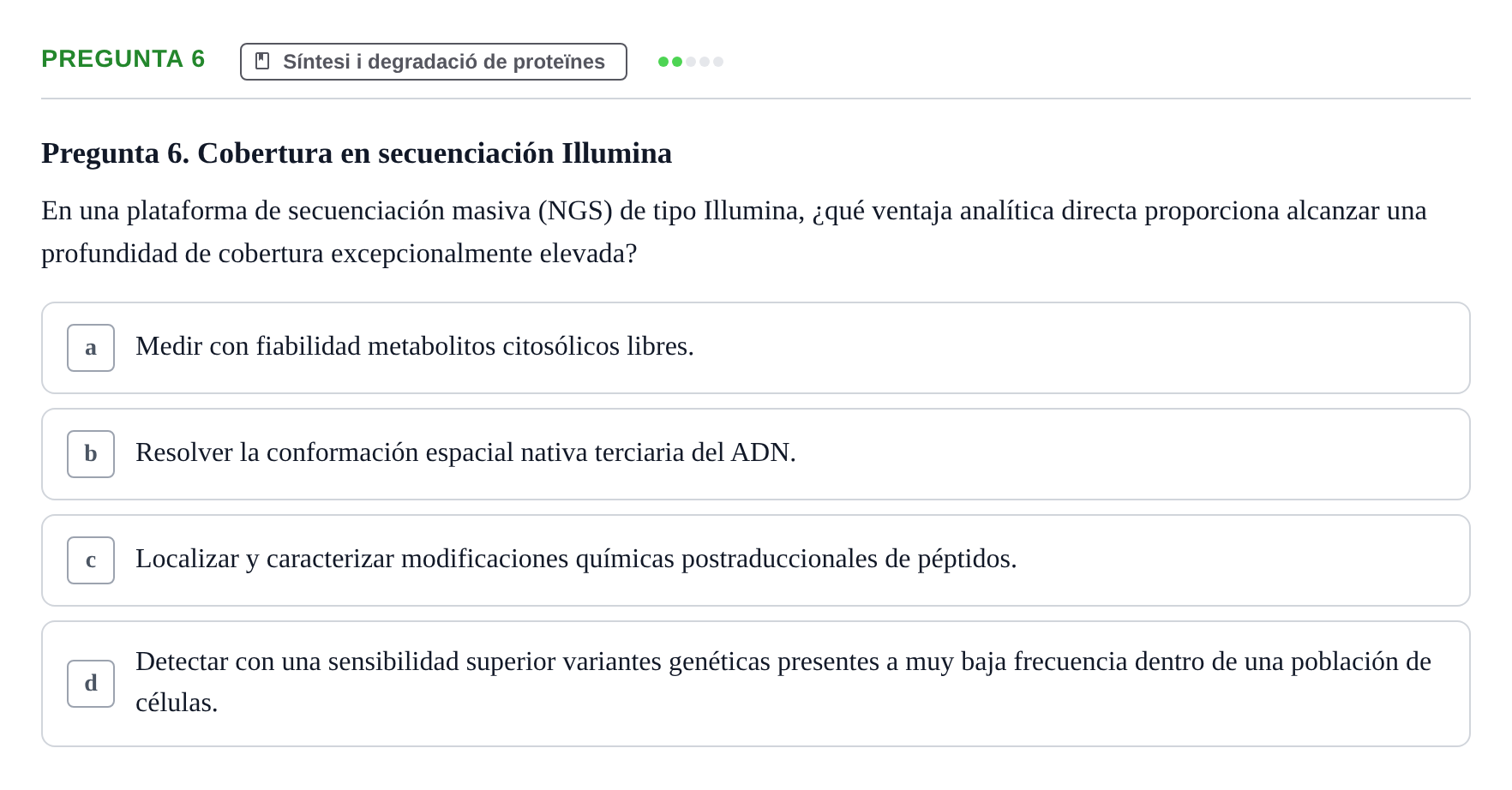 Enunciado: Pregunta 6
