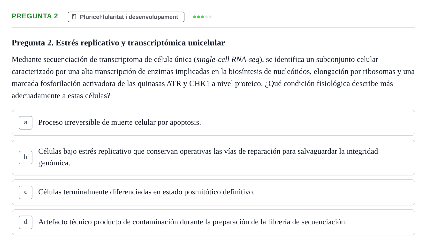 Enunciado: Pregunta 2