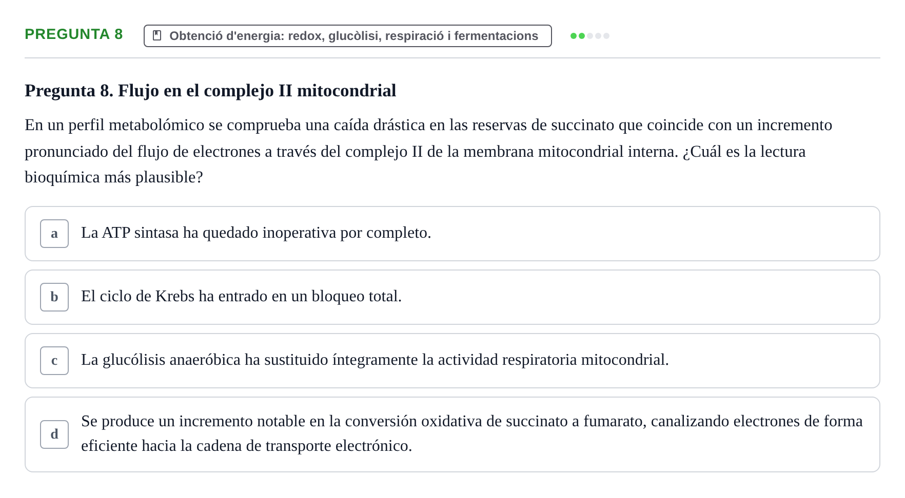 Enunciado: Pregunta 8