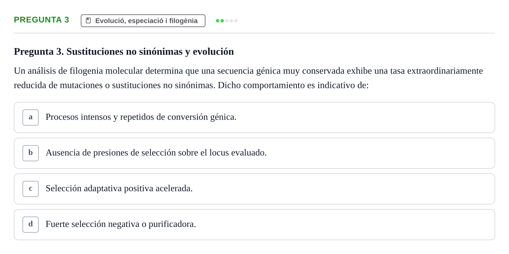 Enunciado: Pregunta 3