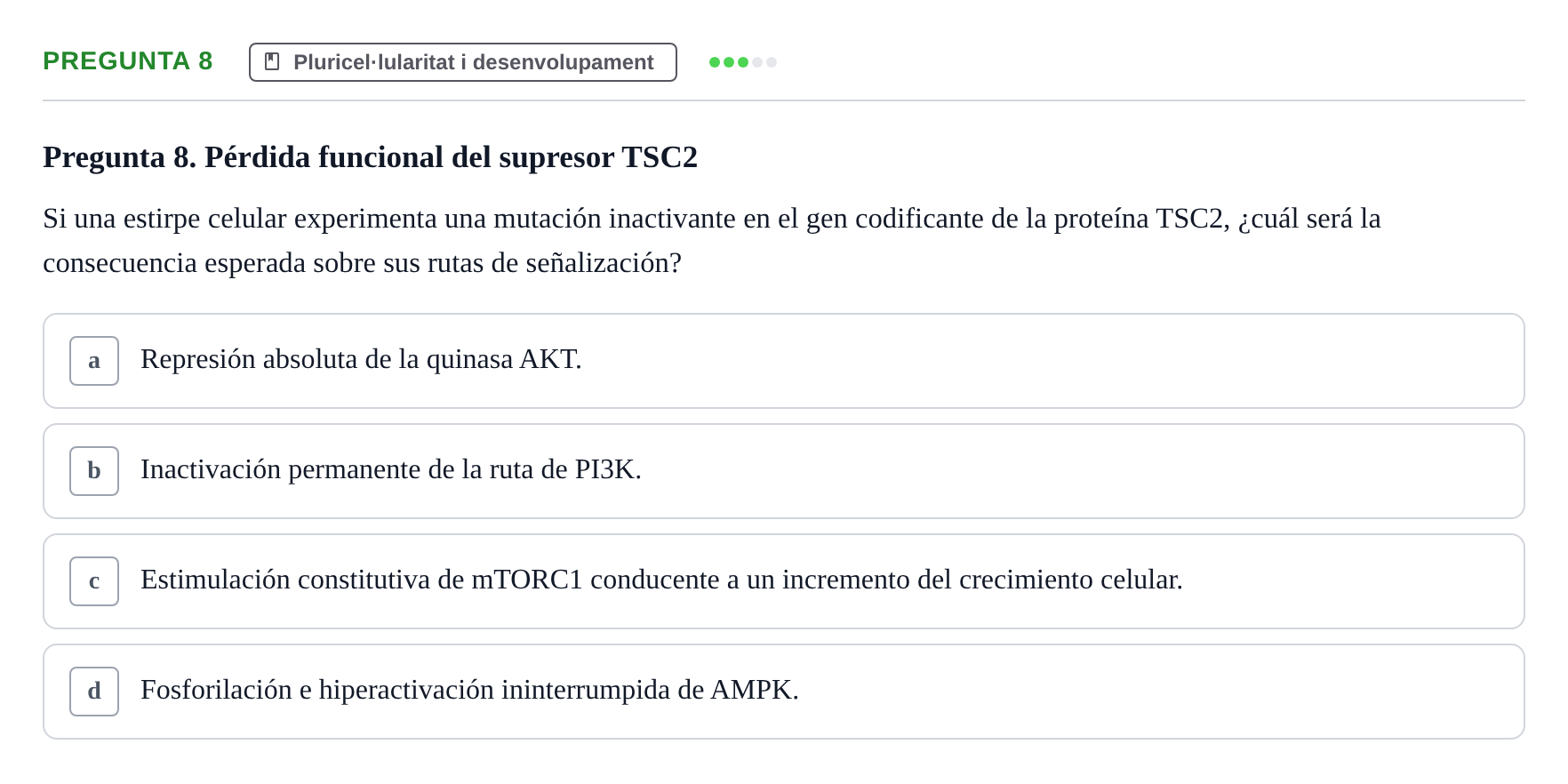 Enunciado: Pregunta 8