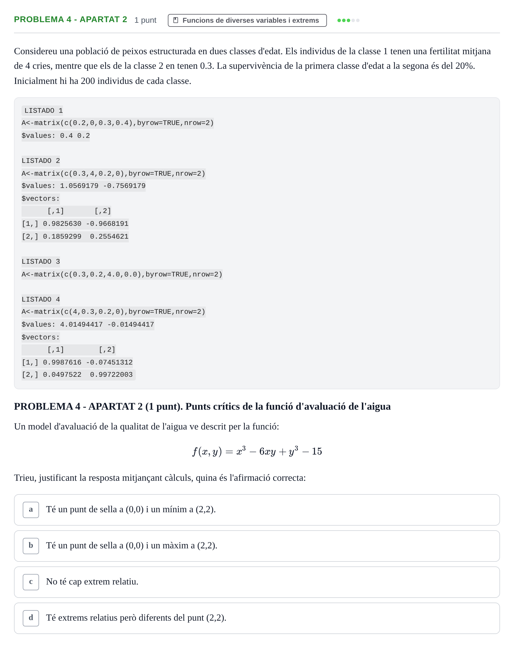 Enunciado: PROBLEMA 4 - APARTAT 2 · Matemàtiques UB 2024