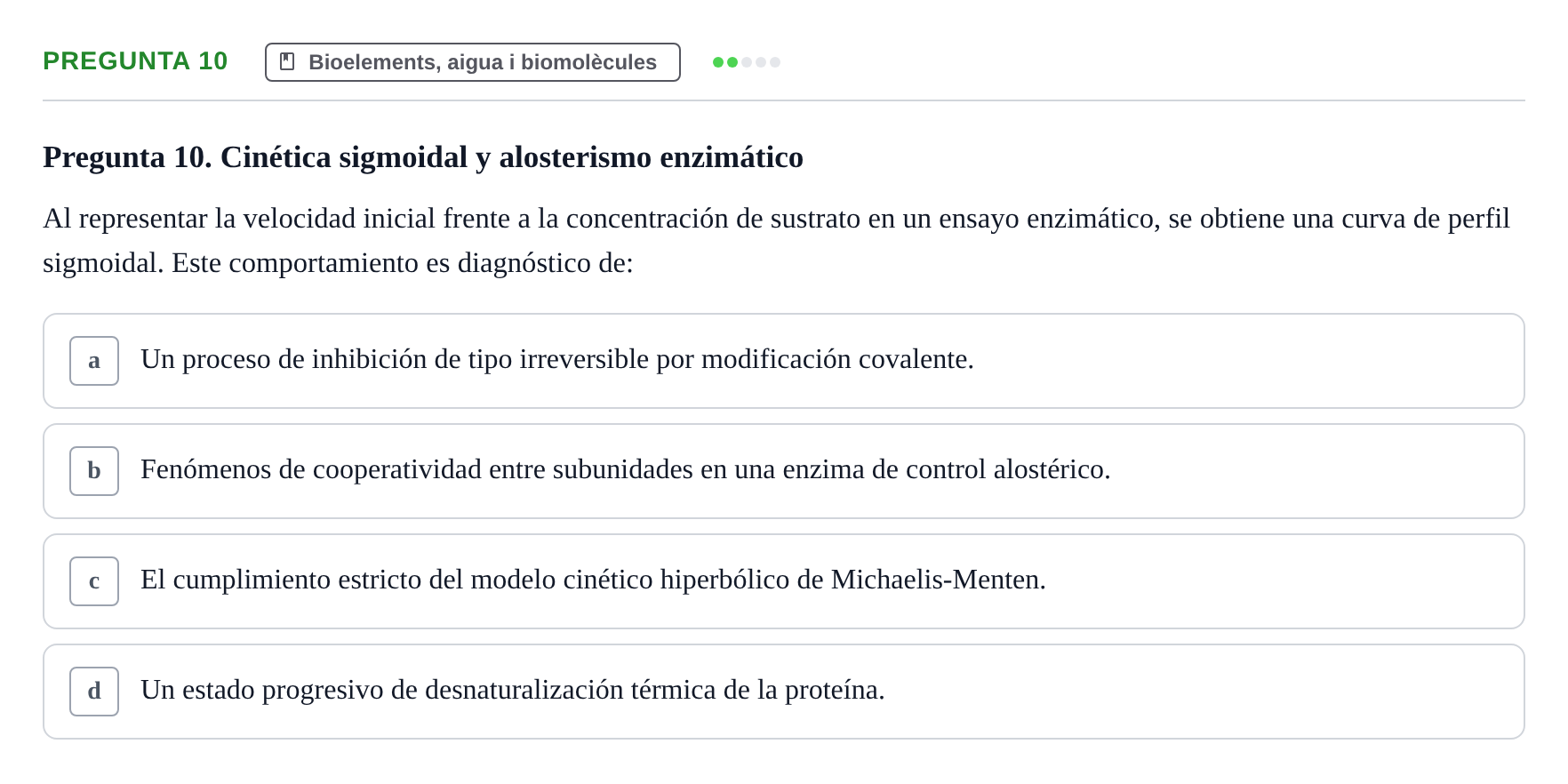 Enunciado: Pregunta 10