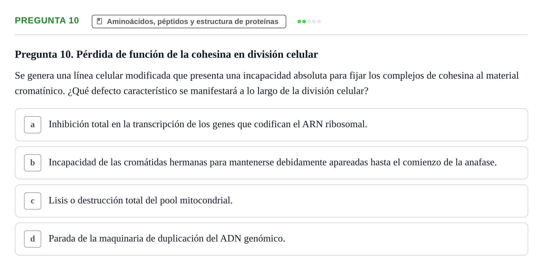 Enunciado: Pregunta 10