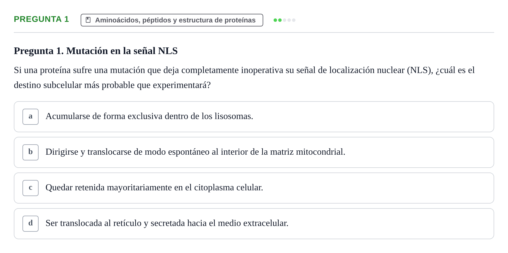 Enunciado: Pregunta 1