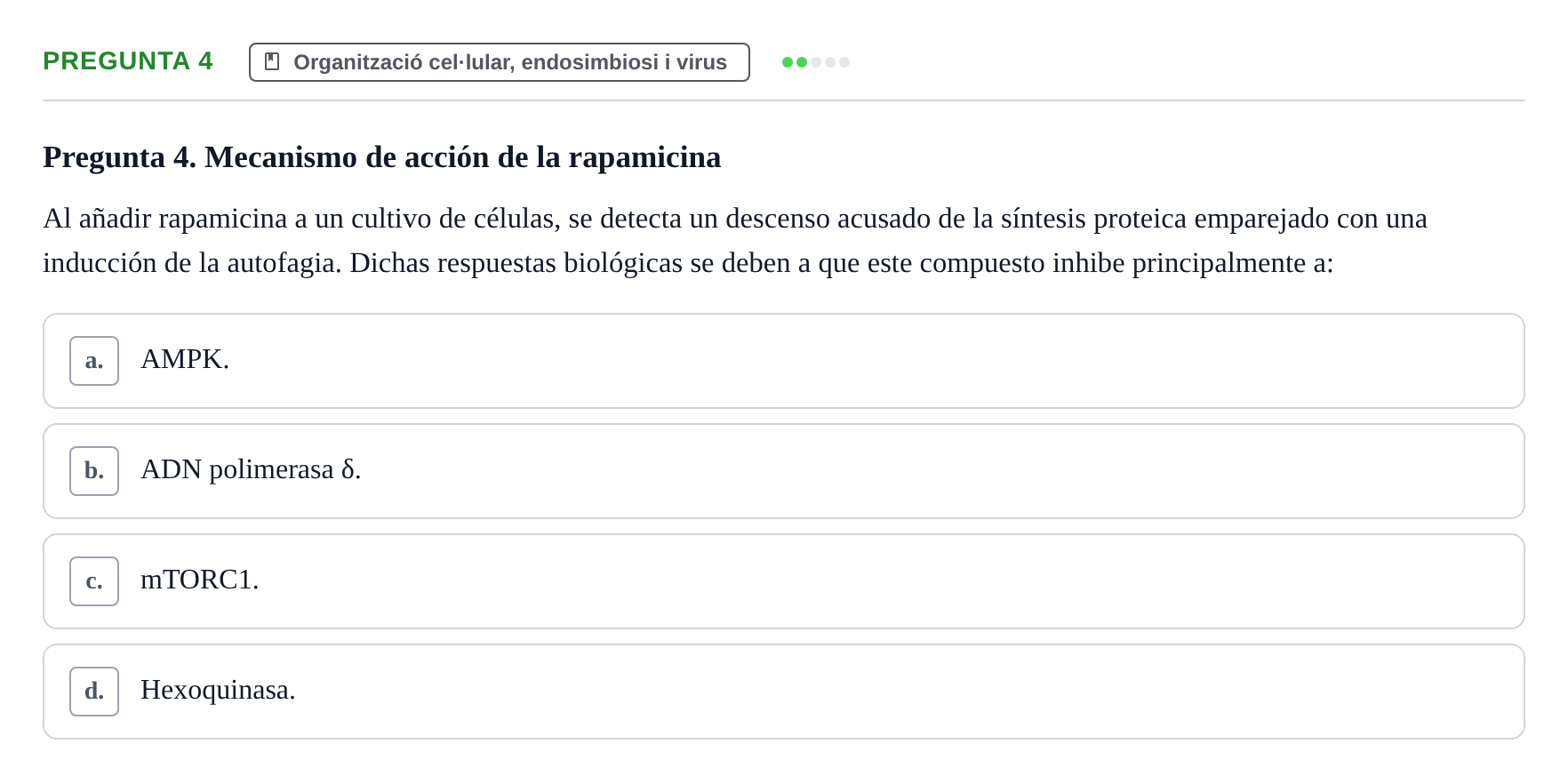 Enunciado: Pregunta 4