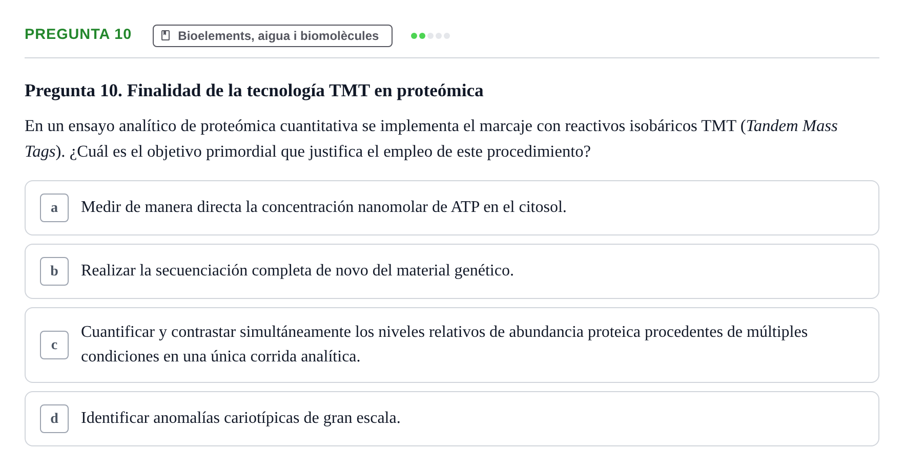 Enunciado: Pregunta 10