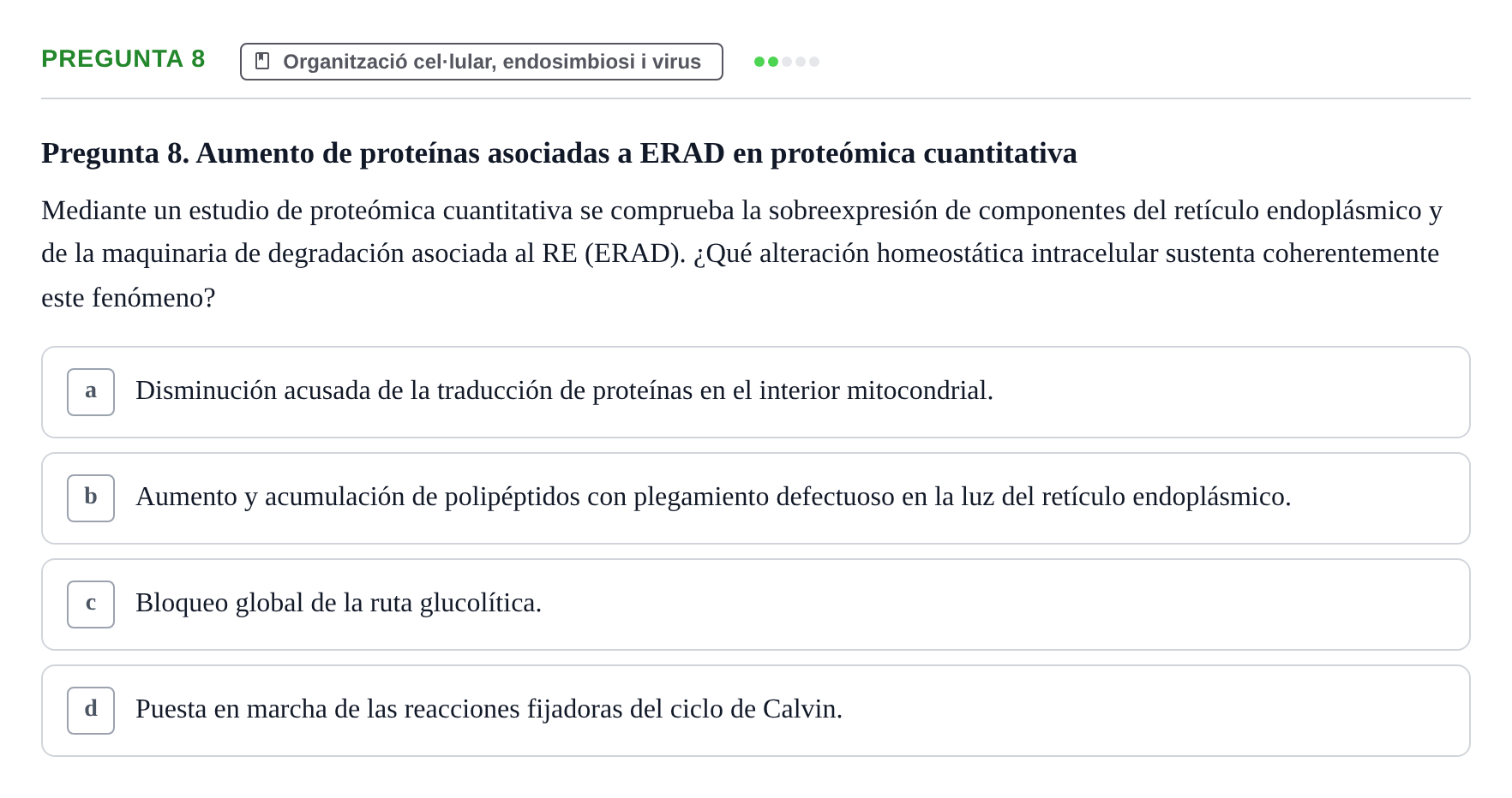 Enunciado: Pregunta 8