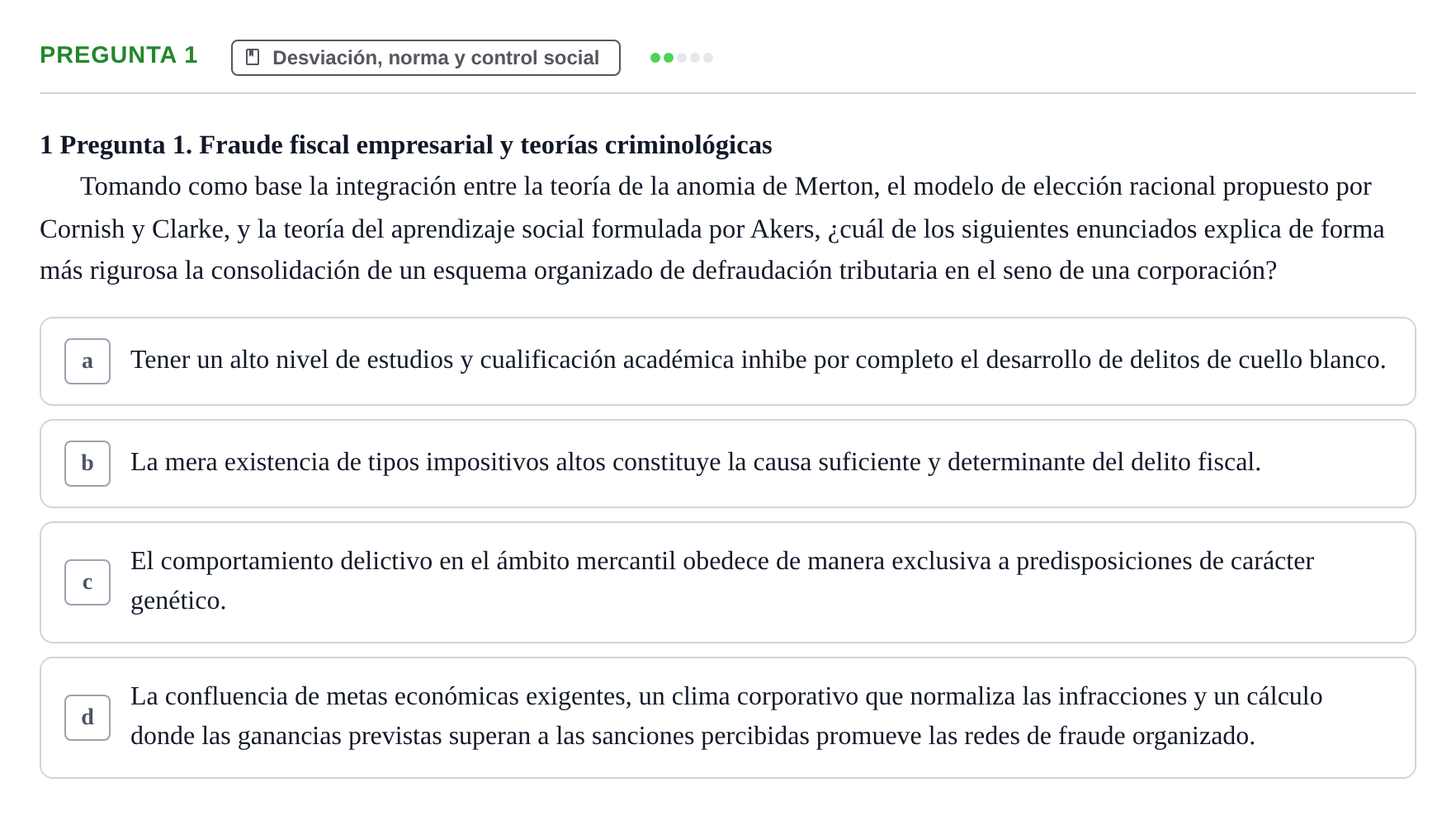 Enunciado: Pregunta 1