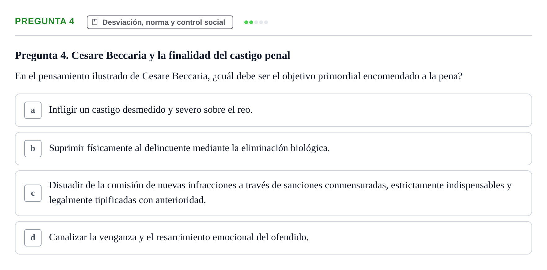 Enunciado: Pregunta 4