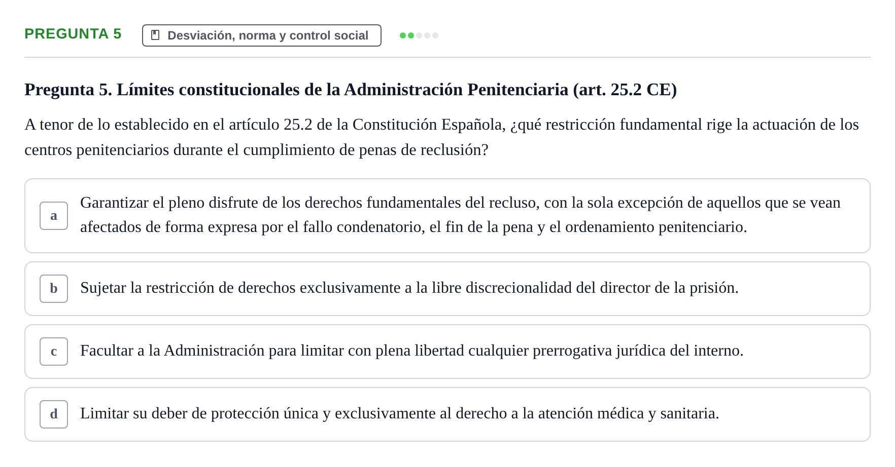 Enunciado: Pregunta 5