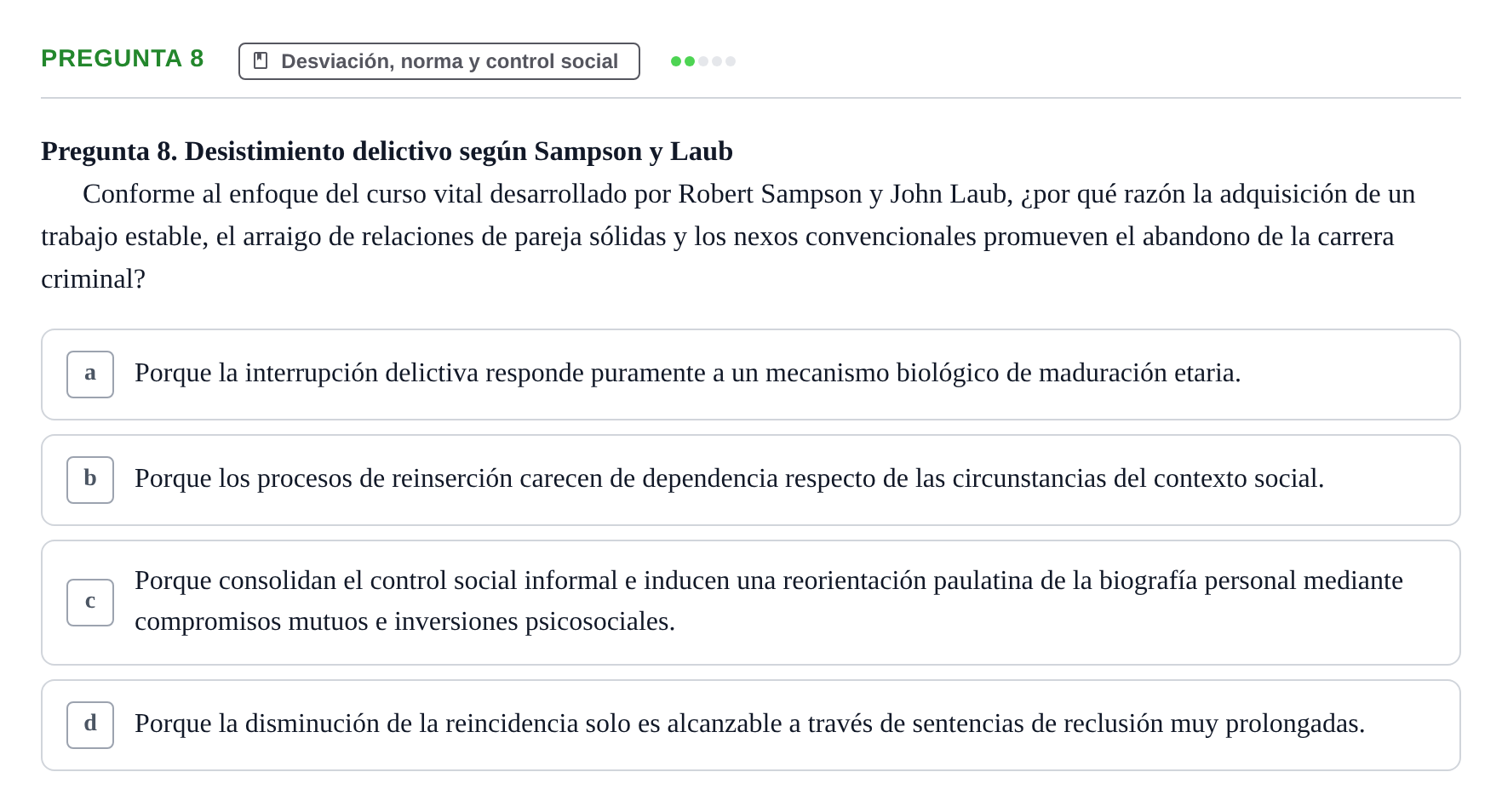 Enunciado: Pregunta 8