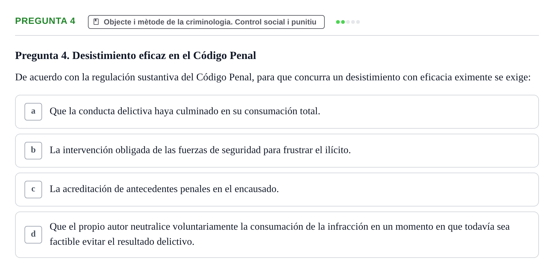 Enunciado: Pregunta 4