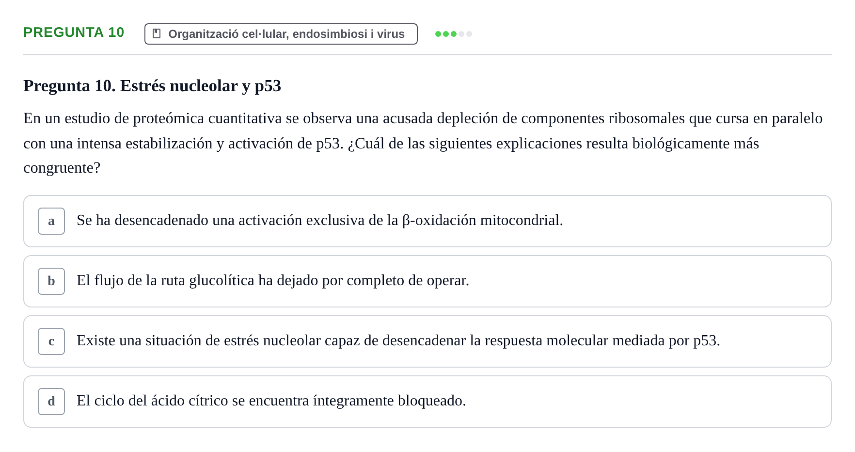 Enunciado: Pregunta 10