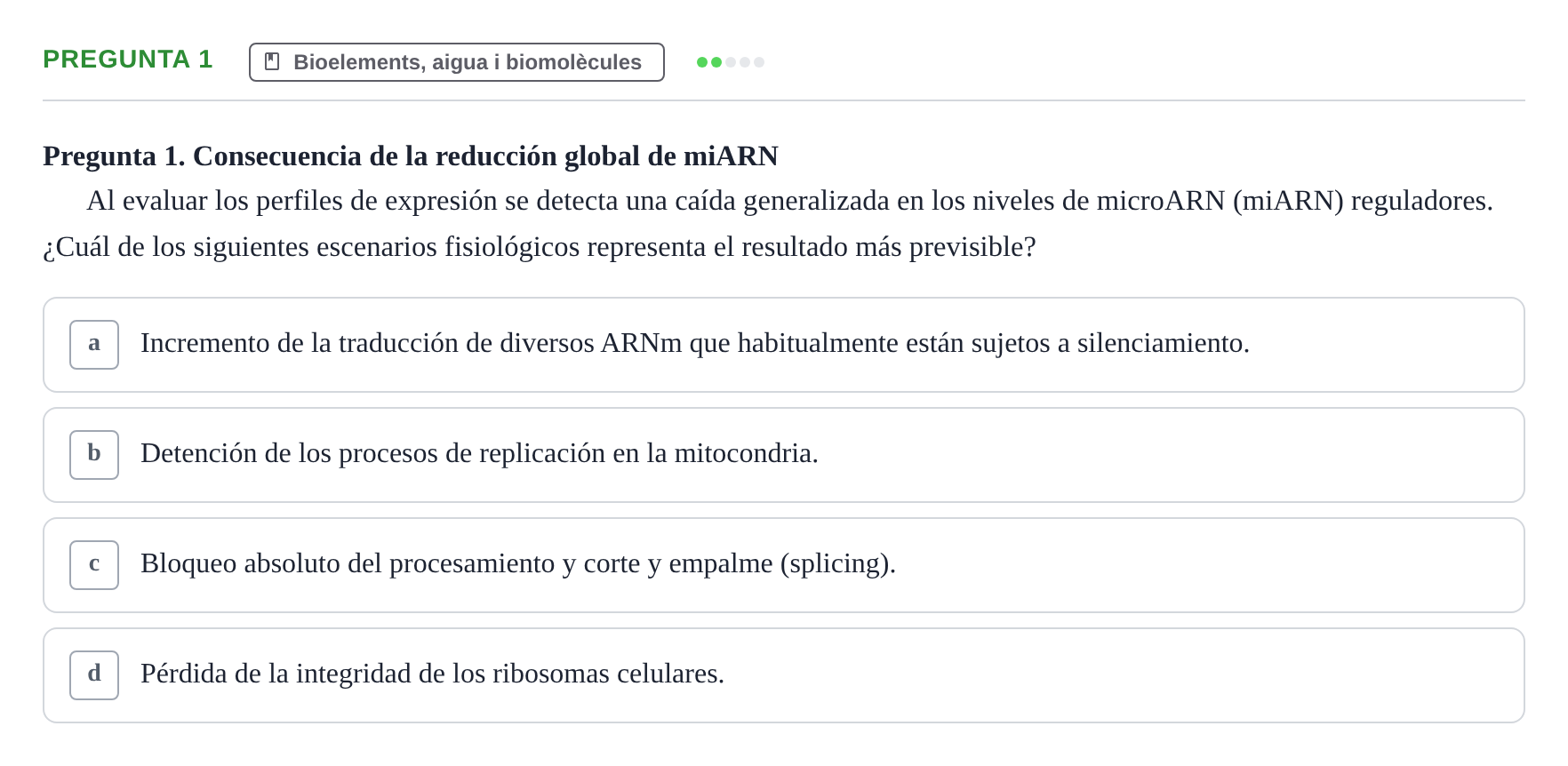 Enunciado: Pregunta 1
