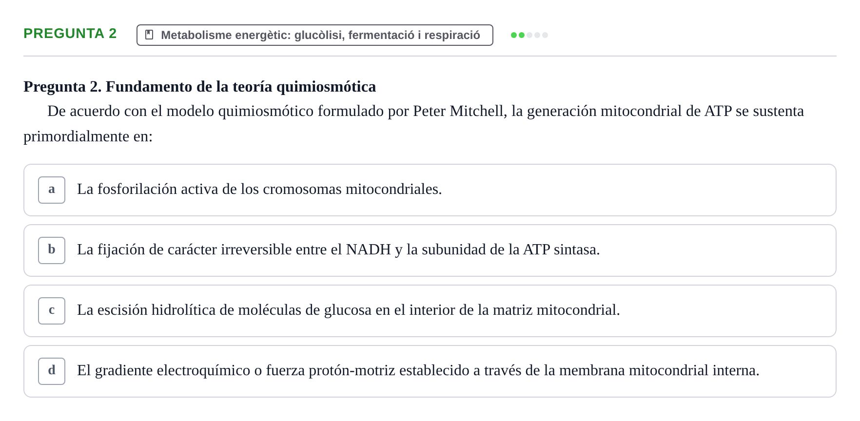 Enunciado: Pregunta 2