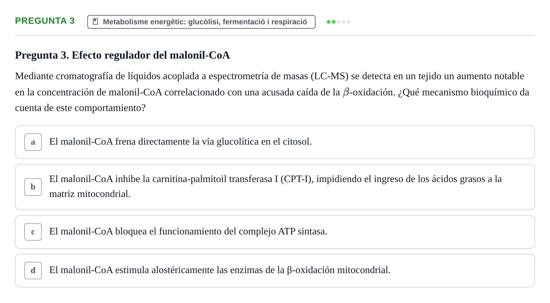 Enunciado: Pregunta 3