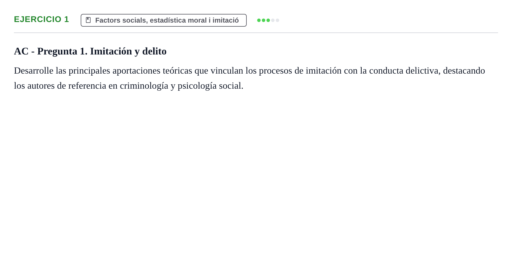 Enunciado: Problema 1 · Introducció a la Criminologia UB Examen final de síntesis (AC y AU)
