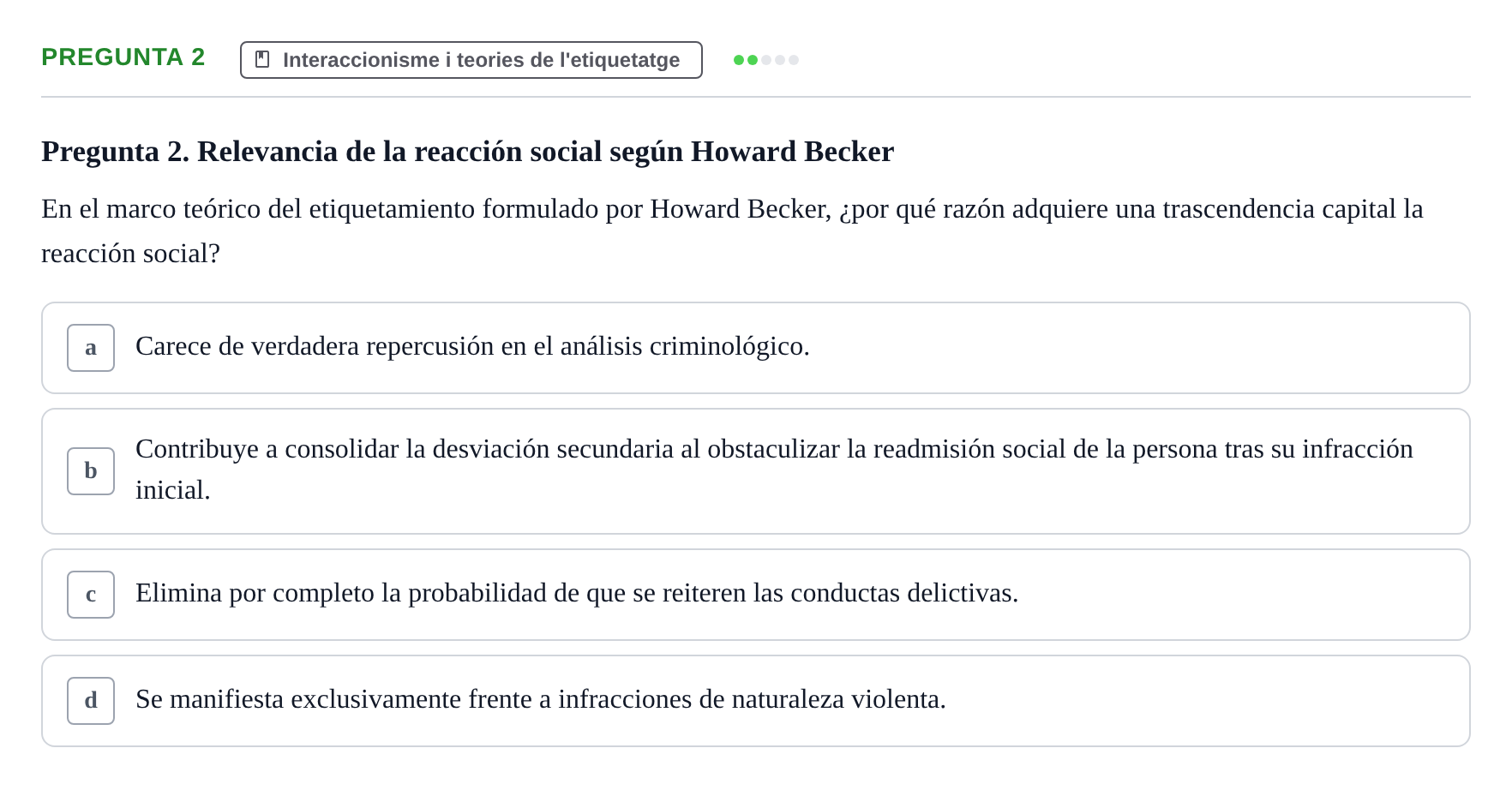 Enunciado: Pregunta 2