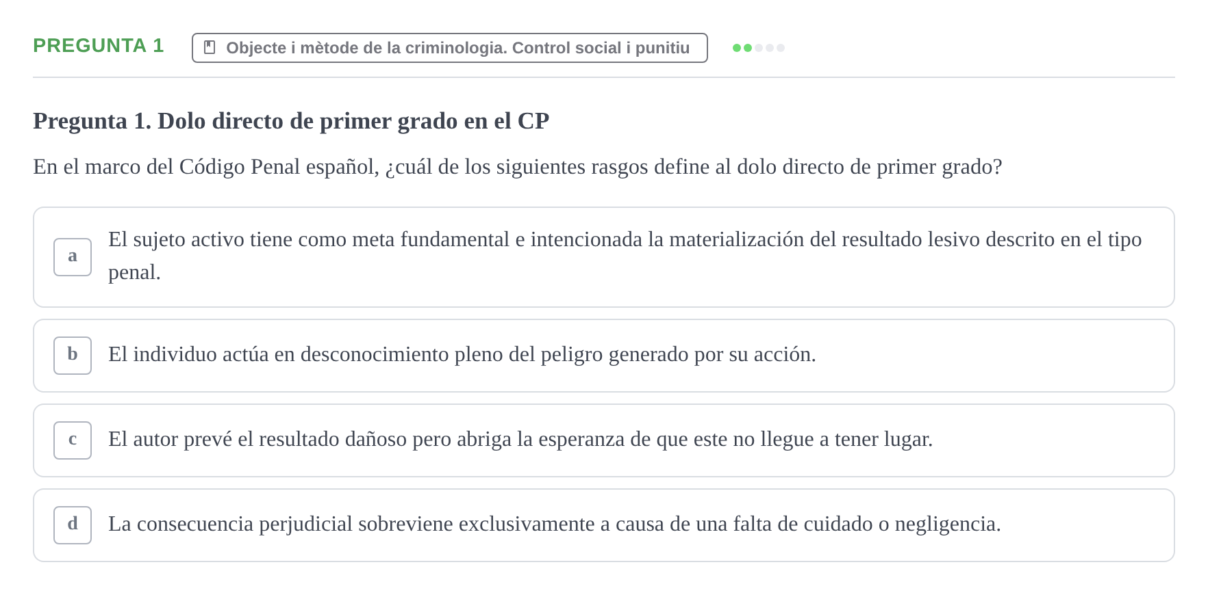 Enunciado: Pregunta 1