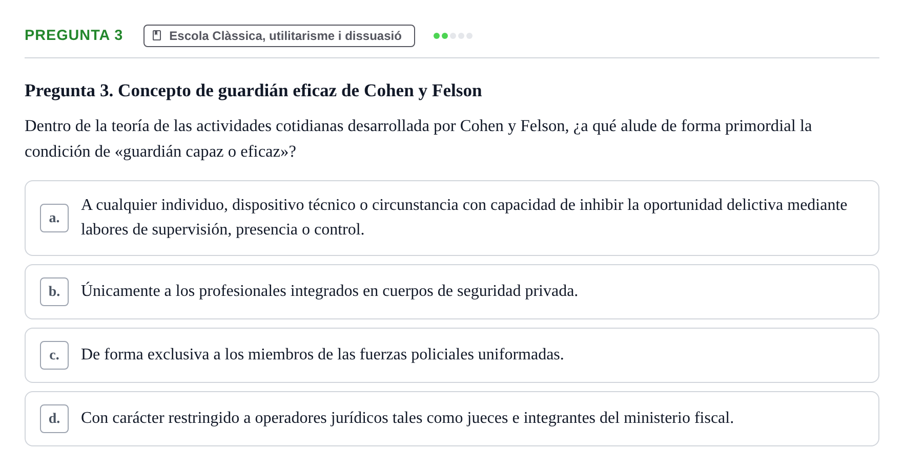 Enunciado: Pregunta 3