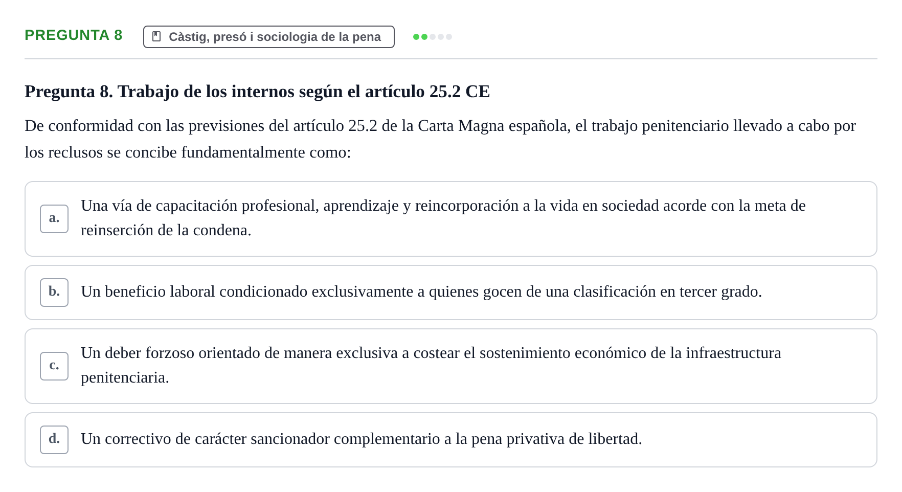 Enunciado: Pregunta 8