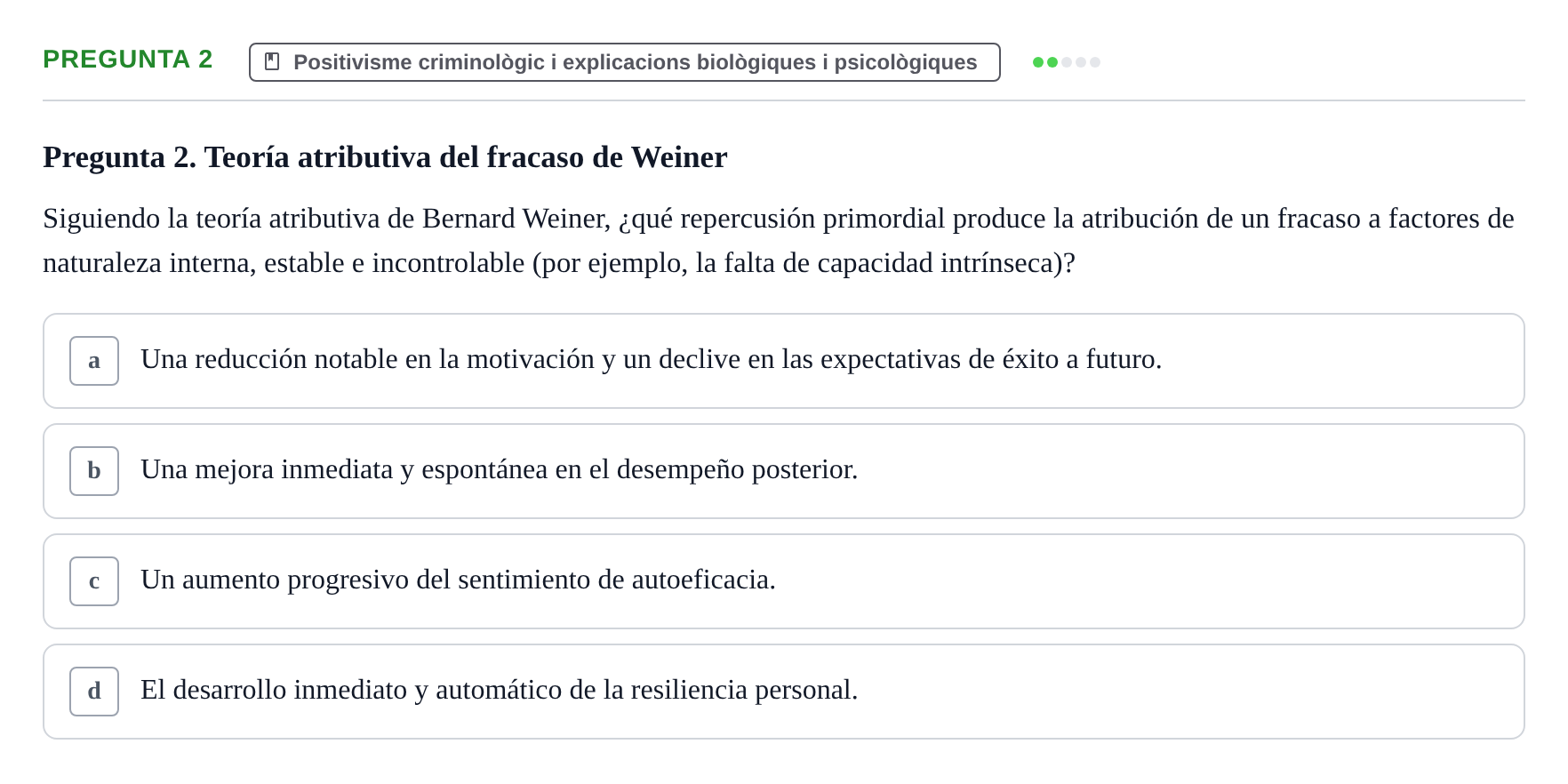 Enunciado: Pregunta 2
