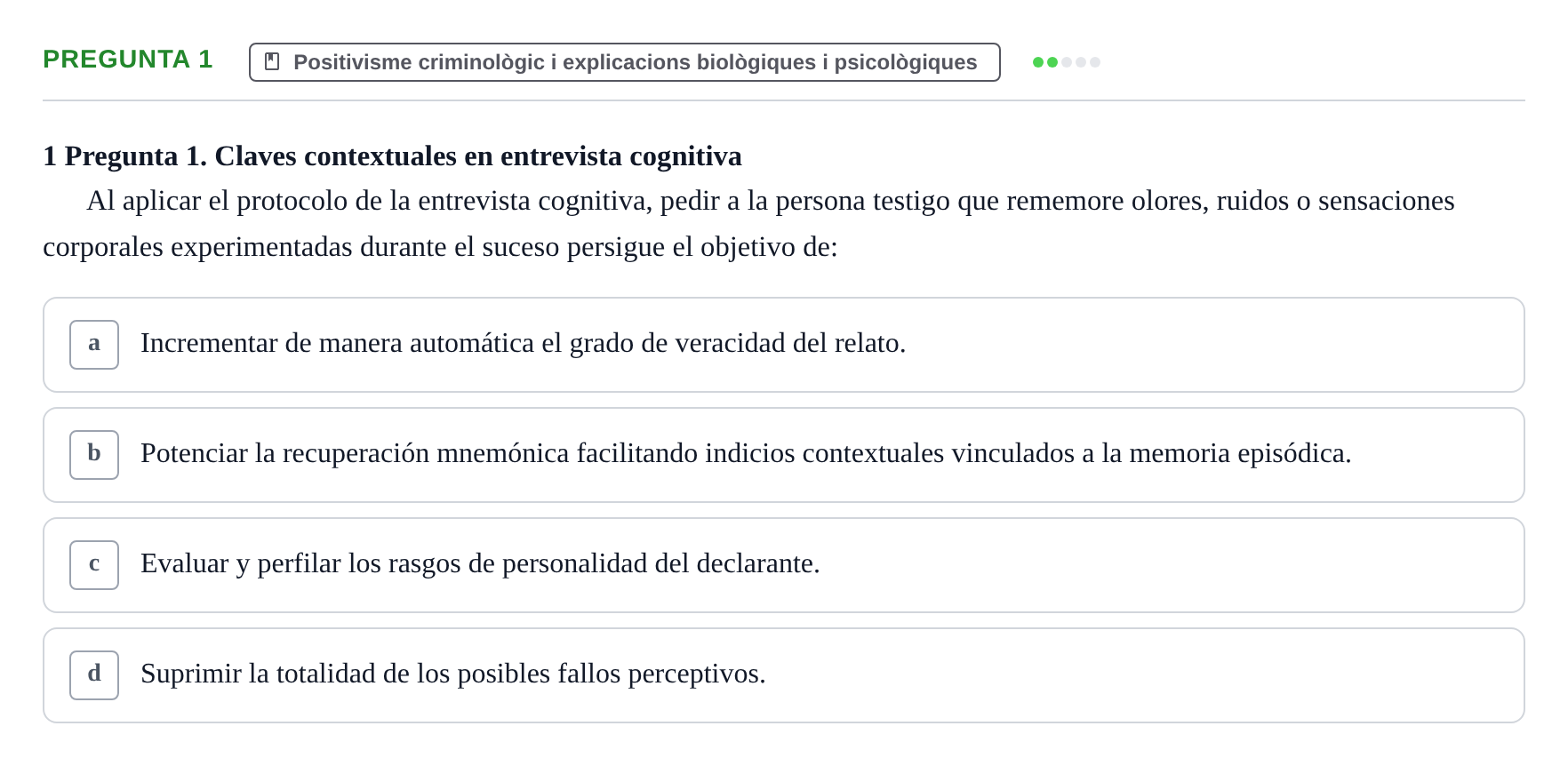 Enunciado: Pregunta 1