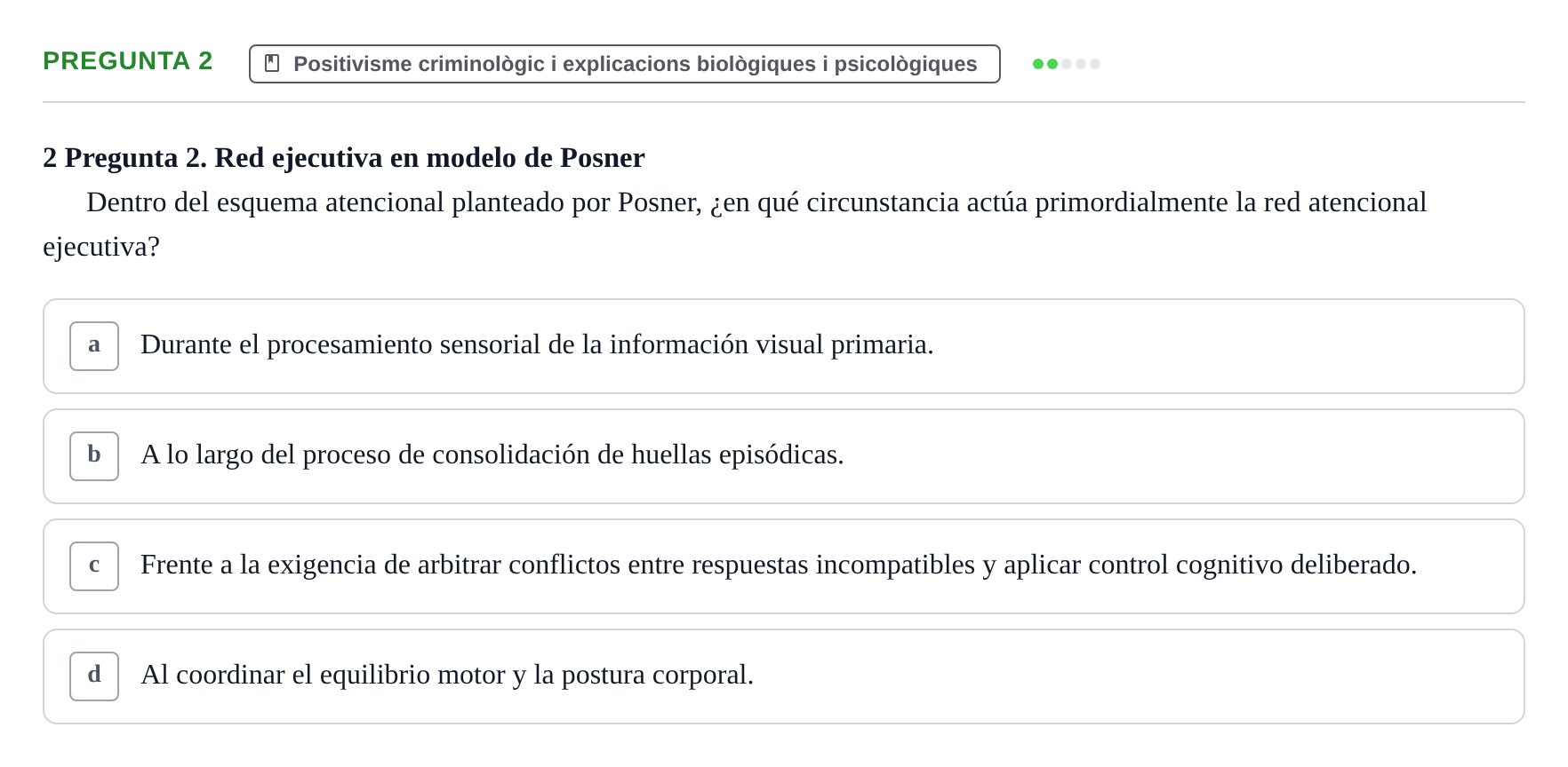 Enunciado: Pregunta 2