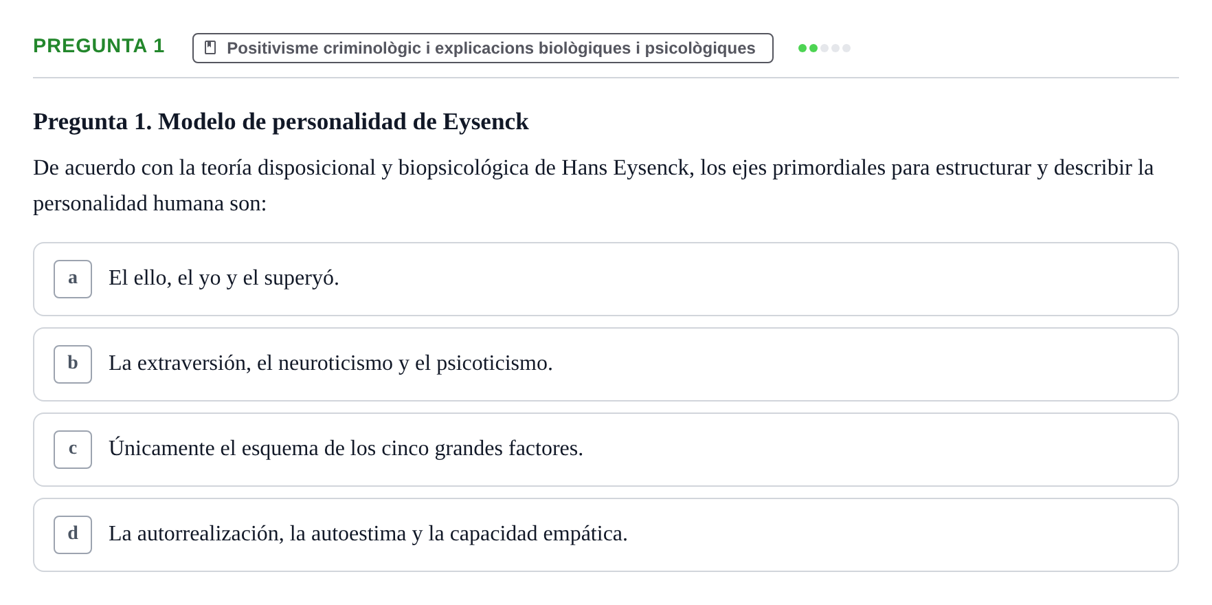 Enunciado: Pregunta 1