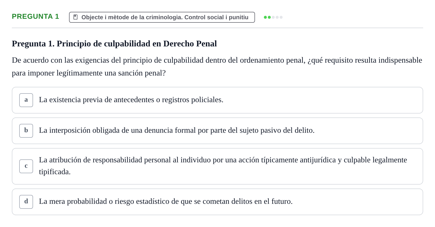 Enunciado: Pregunta 1