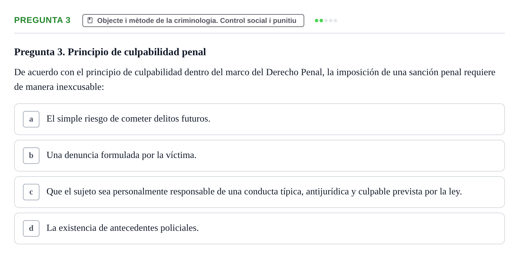 Enunciado: Pregunta 3