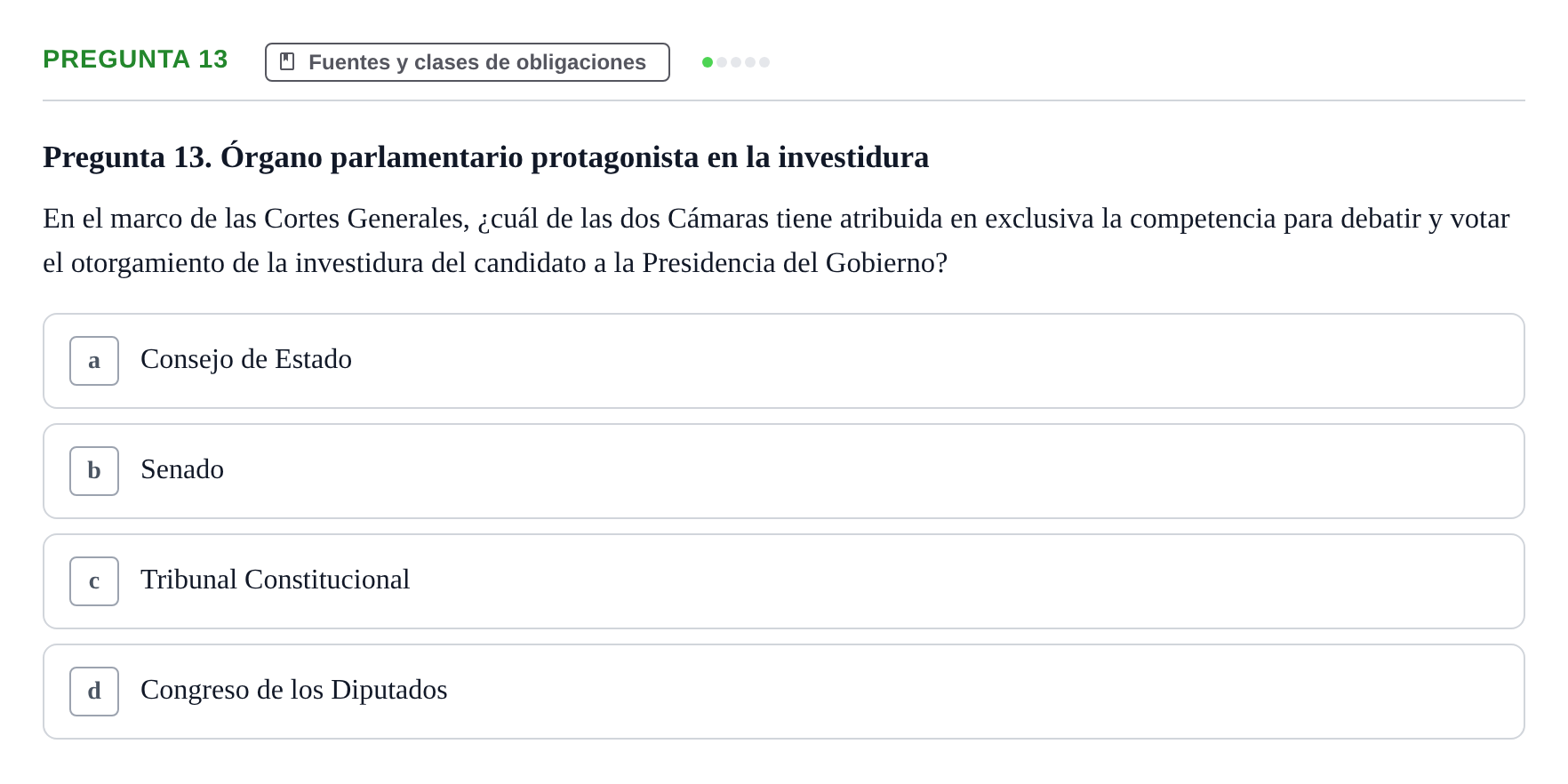 Enunciado: Pregunta 13
