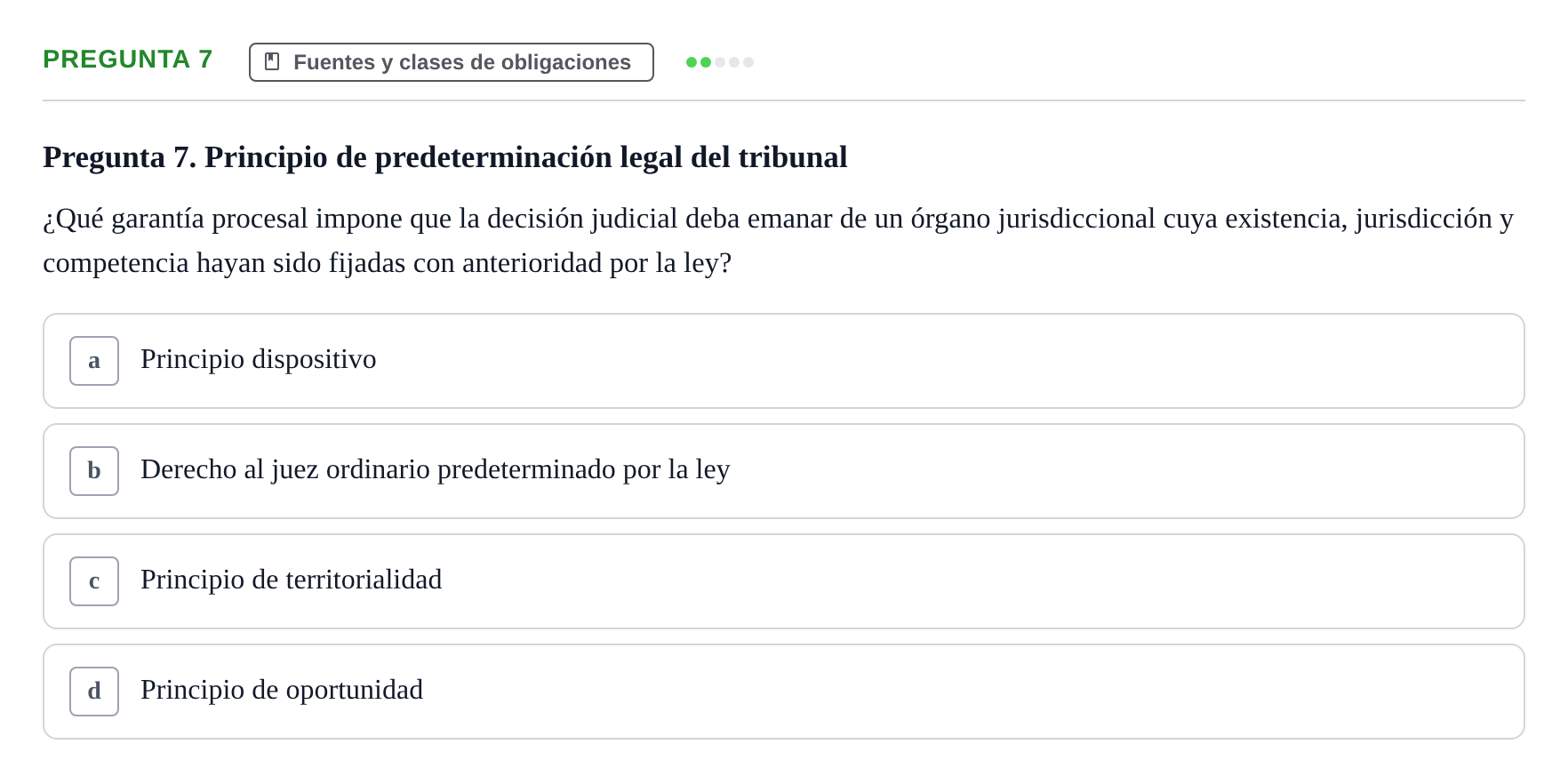 Enunciado: Pregunta 7
