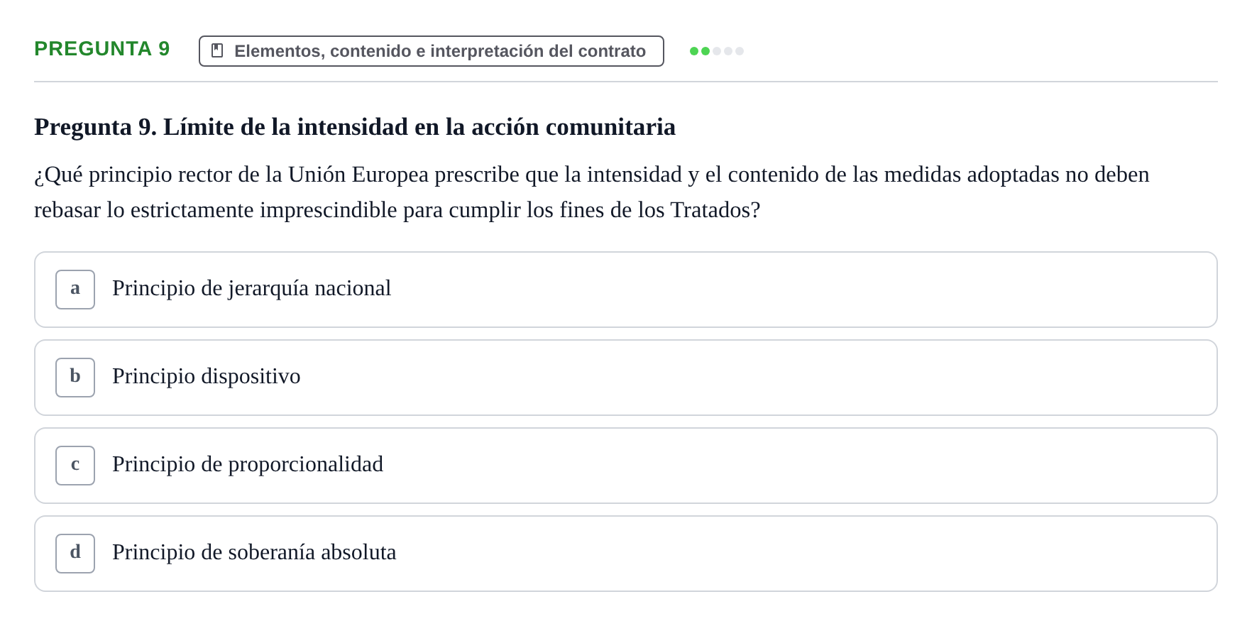 Enunciado: Pregunta 9
