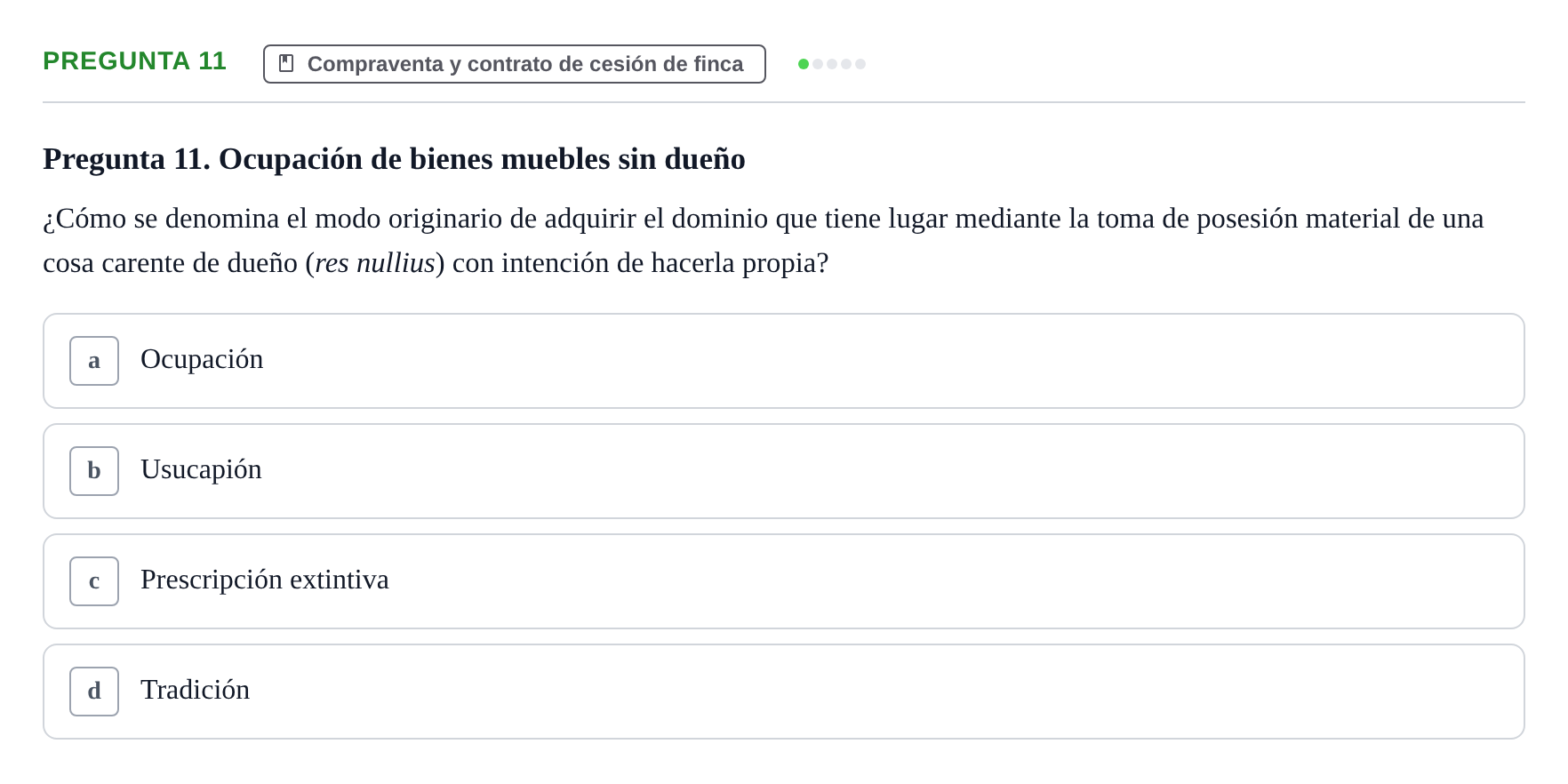 Enunciado: Pregunta 11