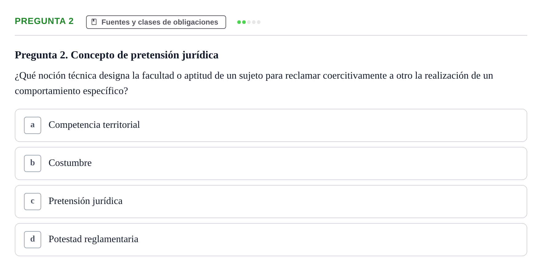 Enunciado: Pregunta 2