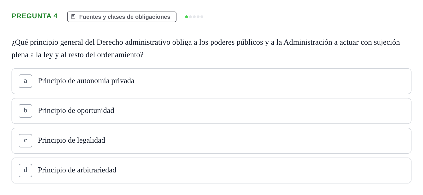 Enunciado: Pregunta 4