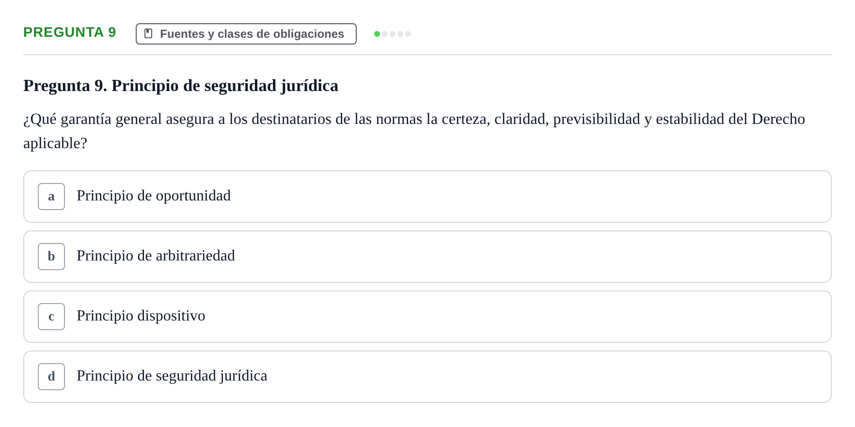 Enunciado: Pregunta 9