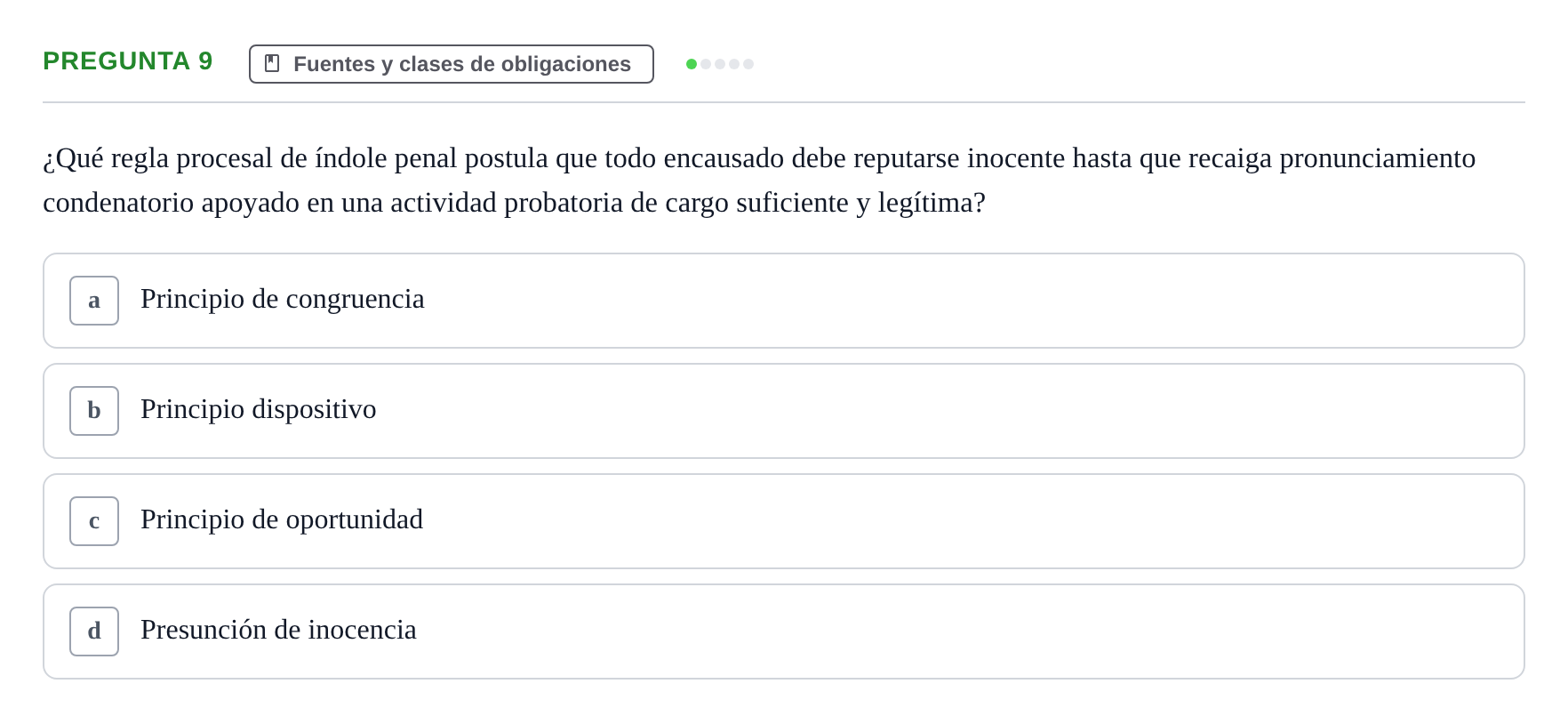 Enunciado: Pregunta 9