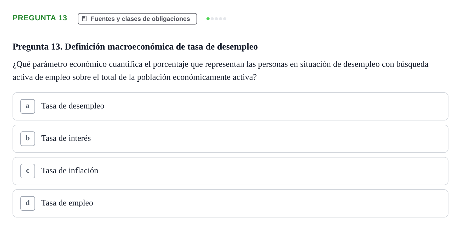 Enunciado: Pregunta 13